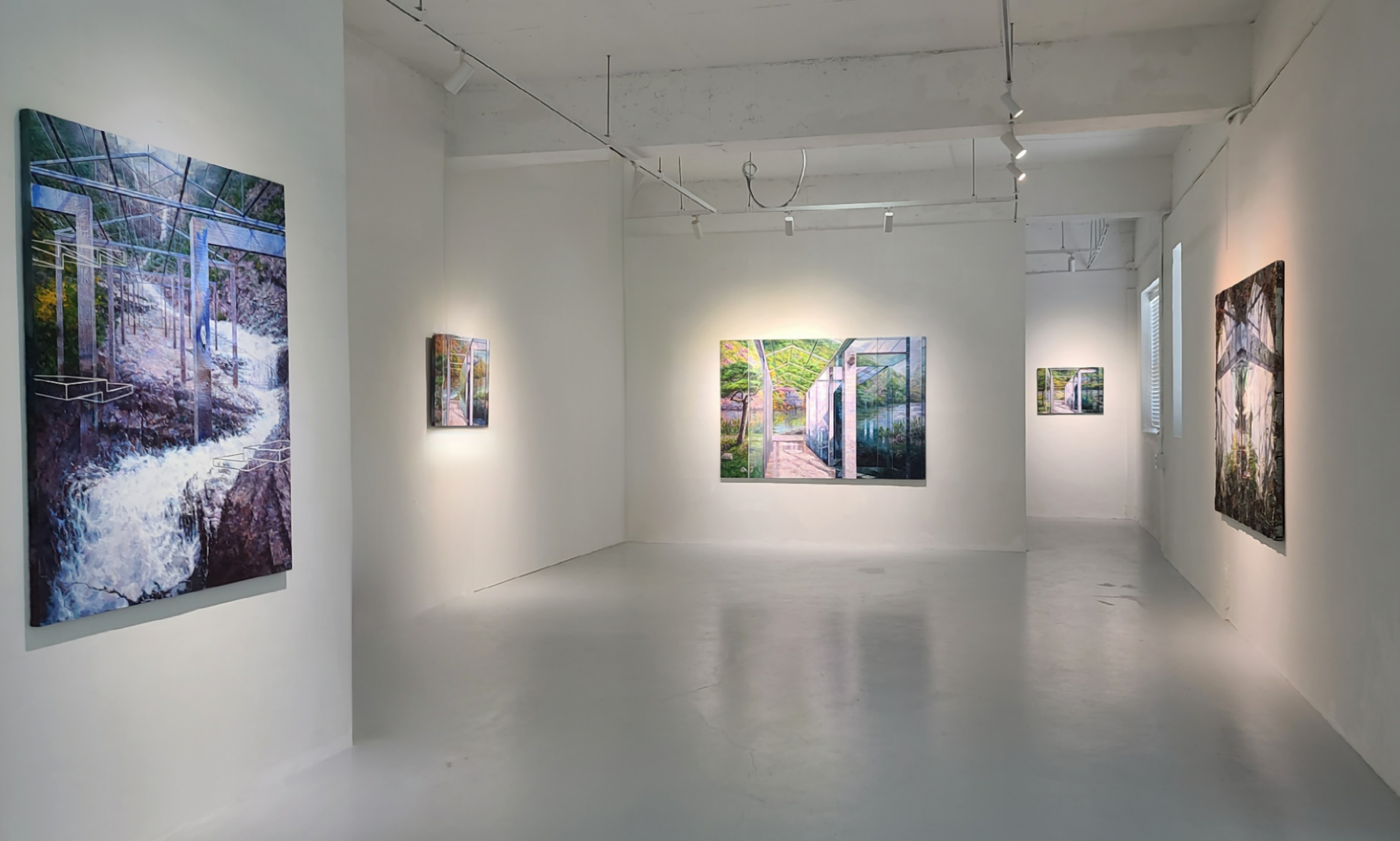 Installation view of Space of Contemplation: Glimpse of Memories at Gallery SpaceTime, Gyeongju, 2026
